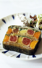 Terrine de thon aux légumes