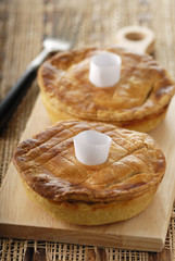 Petites tourtes aux pommes de terre