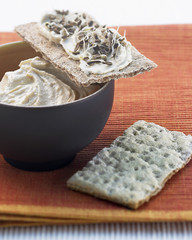 Toast de crème aux graines de fenouil germées