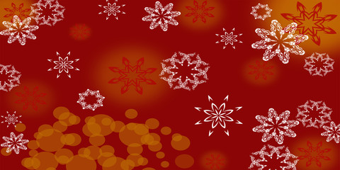 abrstract Illustration, christmas red