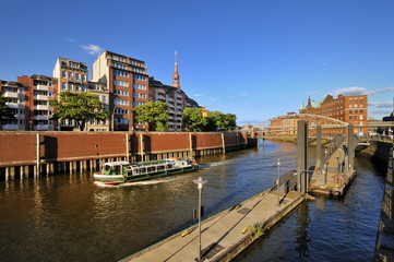 Die Hamburger Speicherstadt