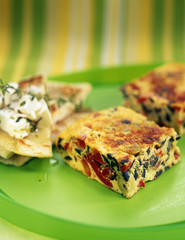Omelette méditerranéenne