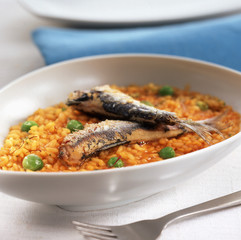 Riz aux sardines