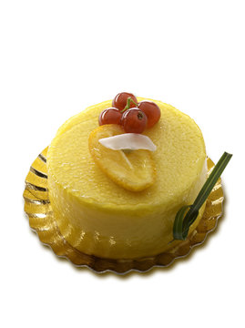 Petit bavarois passion-kumquat