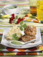 Filet mignon sauce persil 