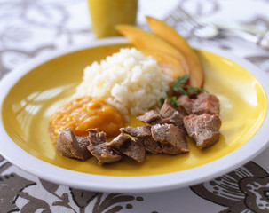 Canard à la mangue