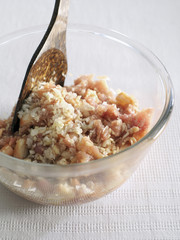 Préparation des raviolis