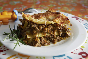 Lasagnes à la bolognaise