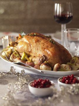 Canette &agrave; la compote d'airelles 