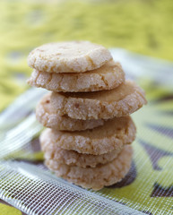 Sablés aux amandes et citron