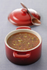 Soupe de tomate épicée