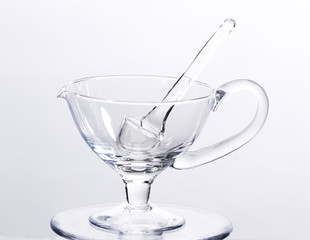 Saucière en verre