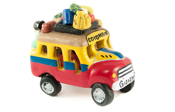 Model of a Colombian Bus or Chiva