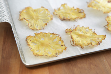 Tranches d'ananas grillées