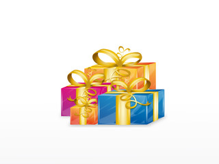 cadeaux de noël vecteur