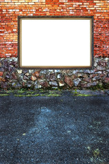 old frame and interesting medley of different building epochs  m