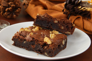 Holiday brownies