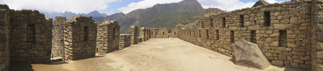 Photo sur Plexiglas Machu Picchu Machu Picchu large room building