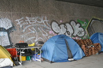 obdachlos