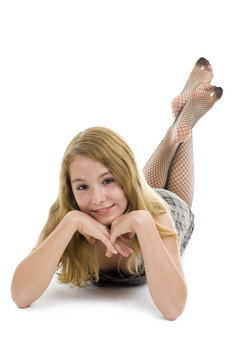 pretty teenager