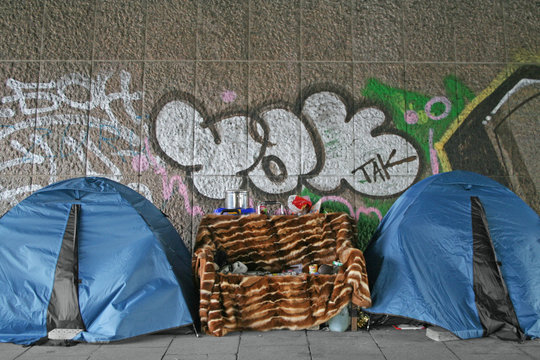obdachlos