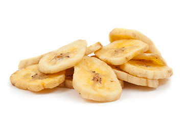 Dried banana slices