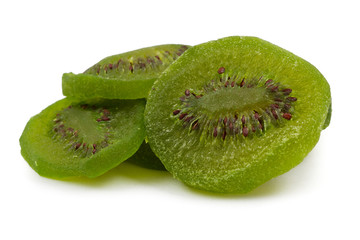 Dried kiwi fruit slices