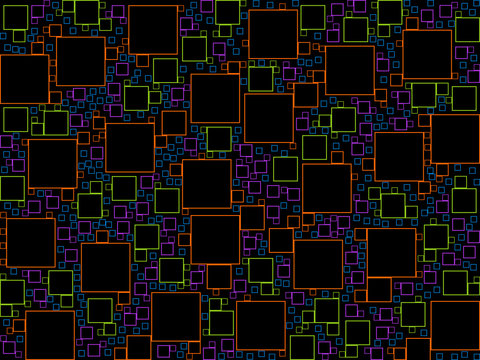pattern quadrati colorati