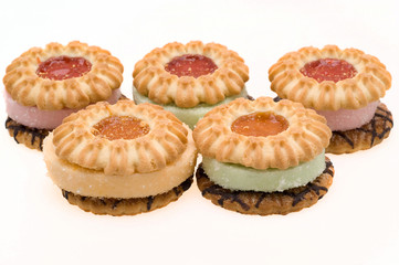 Marmalade and biscuits