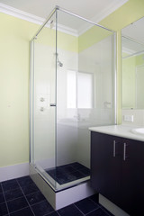 Green bathroom