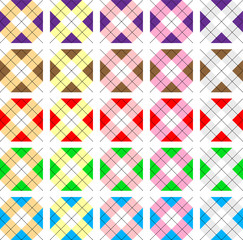 Seamless square background