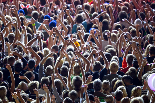 people at festival