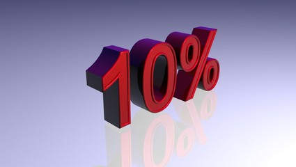 10%