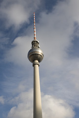 Fernsehturm Berlin in the city center - Germany.