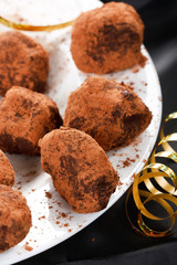 chocolate truffles