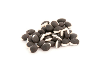 Black & white flower seed