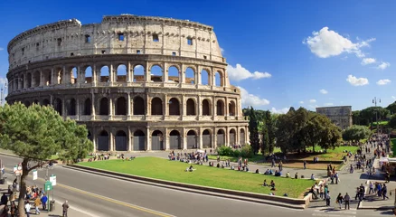 Fotobehang Colosseum, Rome © fabiomax