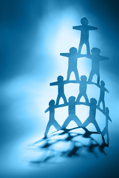 Team united together