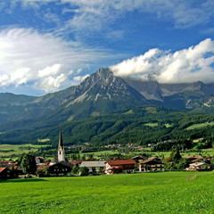 Elmau am Wilden Kaiser / Tirol / Österreich