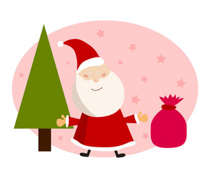 vector background. card for christmas