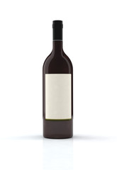 bottiglia vino rosso