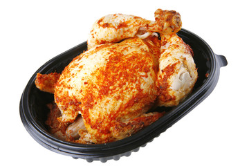whole grilled chicken