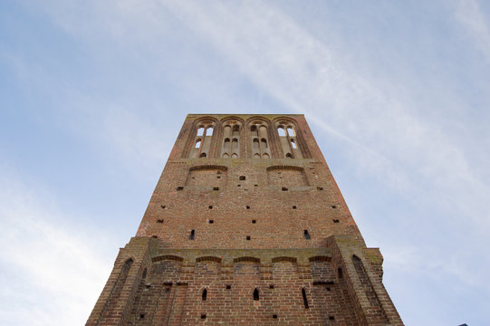 Mittelalterliches Stadttor von Gartz an der Oder, Feldseite