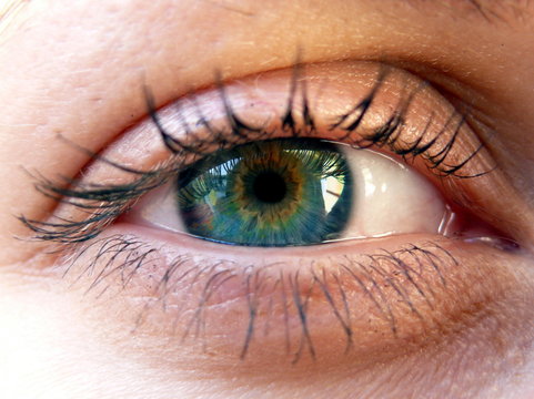 Beautiful eye of woman