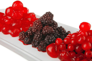 wild berry and cherry