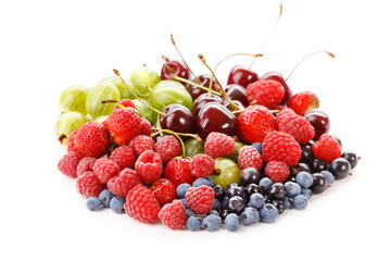 different kinds of berries