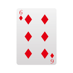 Carte six carreaux Card