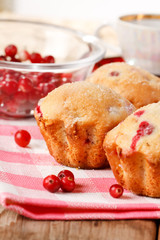 Cranberry muffins