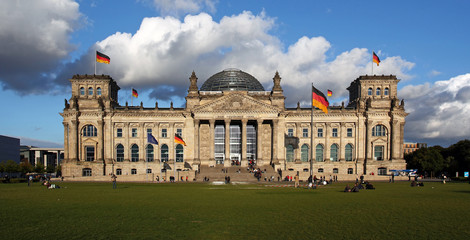 Naklejka premium Berlin Reichstag