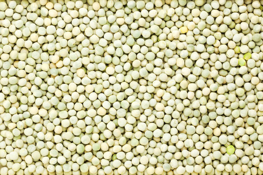 dried green peas background